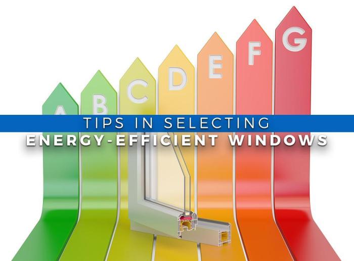 Tips in Selecting Energy-Efficient Windows Tips in Selecting Energy-Efficient Windows